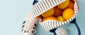 Zipper Lunch - Pencil Stripe Nautical