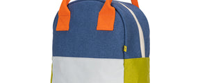 Zipper Lunch - Two Tone Citrus Sky