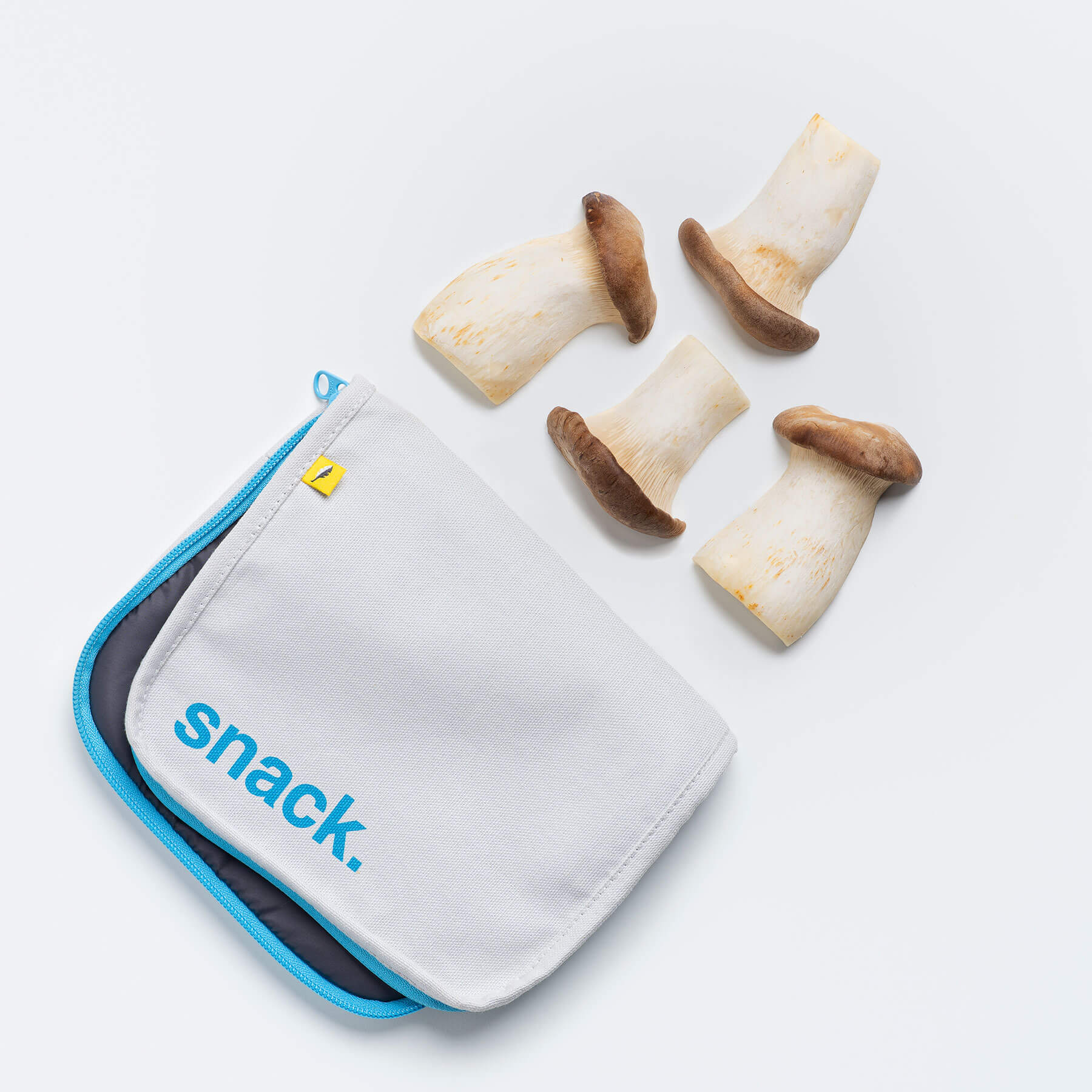 'Snack' Blue with Blue Zip Snack Pack