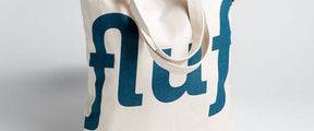 classic tote bag Fluf logo