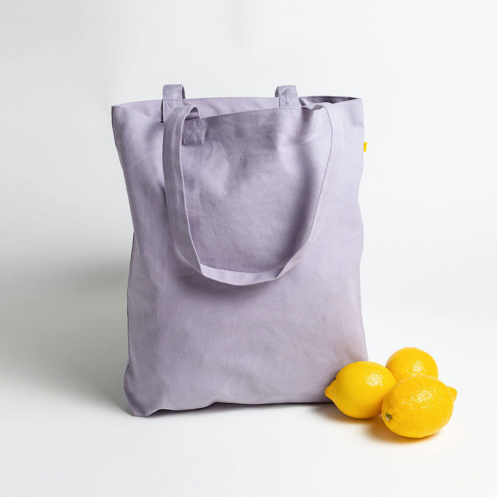 classic tote bag purple lavender lilac