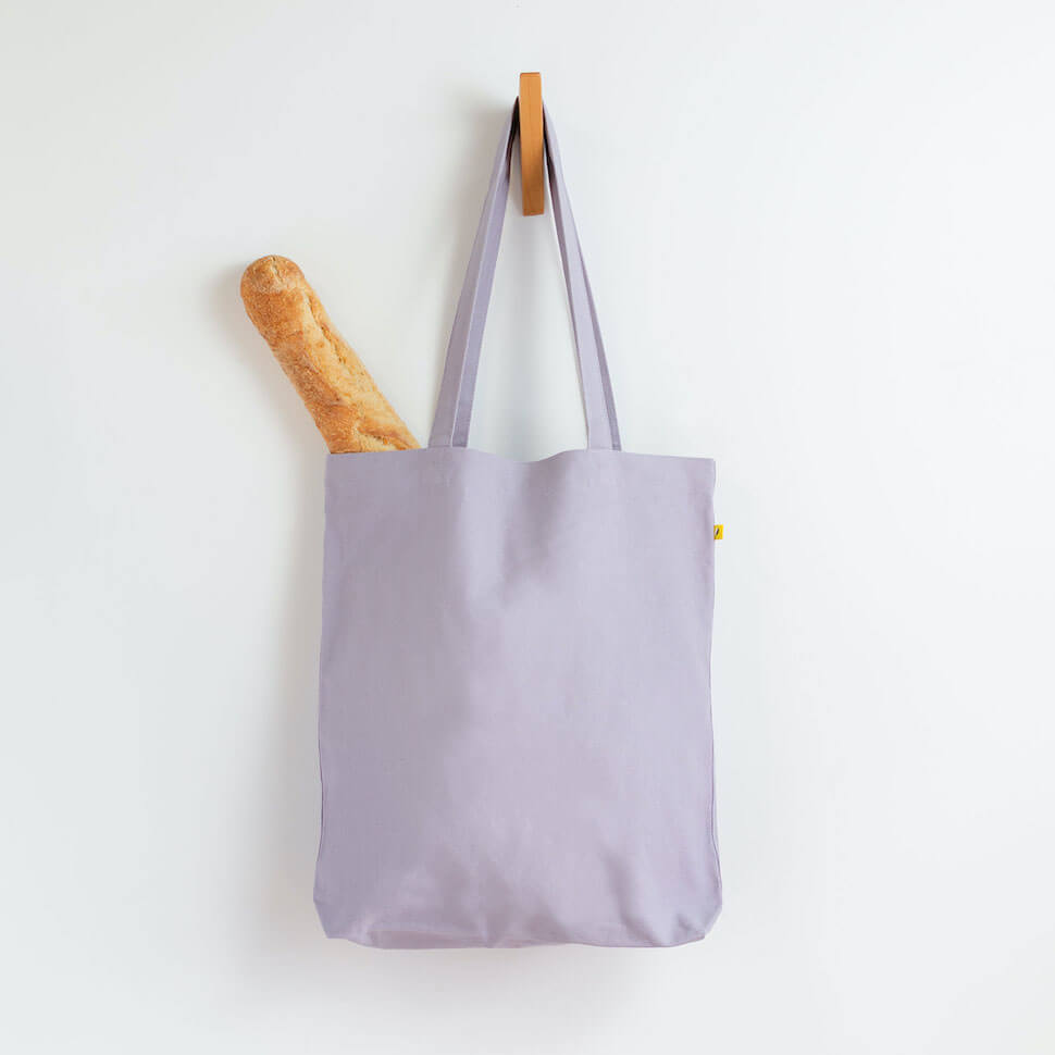 classic tote bag purple lavender lilac