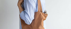 classic tote bag brown nutmeg cognac