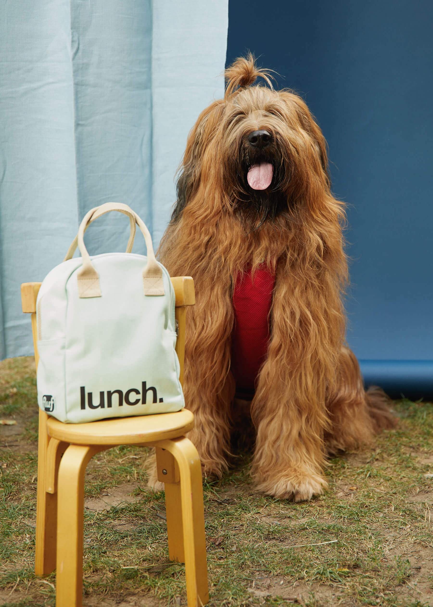 'Lunch' Mint Lunch Bag